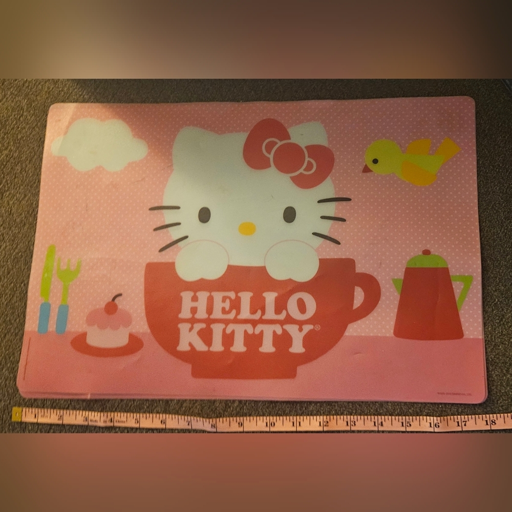 Like New Zak Design Hello Kitty 17.75" Placemat by Zak.